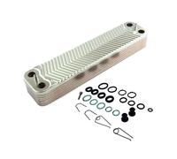 HTS - Worcester Boiler Plate Heat Exchanger (PHE) (16 PL) 87161066850 + Repair Kit