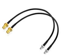HTS9 Antenna Connector Converter Adapter SMA to TS9 2 pack