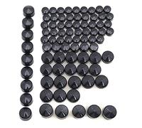 HTT- BLACK Bolts Toppers Caps For 1996-2006 HD Road King Twin Cam Flh Model