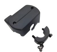HTT Black Front Brake Fluid Master Cylinder Cover for Yamaha V-Star 650/1100/950/1300 (1998-2013)