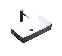 HTTGDGDH Bathroom Sink Bathroom Vessel Sink Ceramic Counter Basin Thin Edge Art Wash Basin Hotel Ceramic Wash Basin Bathroom Vessel Sinks