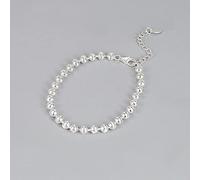 HTTGDGDH Bracelet Braceletsterling Silver Bracelet,S925 Silver Bracelet Sparkling Carved Machete Beads Friendship Bracelets Adjustable Charm Lucky Fashion Jewelry Gift For Women G