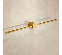 HTTGDGDH Brushed Gold Adjustable Towel Bar For Bathroom Modern Home Decor Brass Towel Holder Rod With Space Saving Design Stainless Steel Towel Rack,One Color-40cm