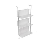 HTTGDGDH Cd Rack Record Storage Rack, 3/6 Tier Floor Standing Metal Shelf Bookshelf,M