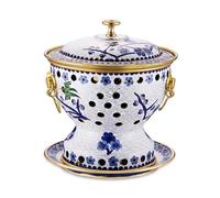 HTTGDGDH Chinese Copper Hot Pot, Chinese Traditional Old Beijing Copper Hot Pot, Split Design Thick Mongolian Cattle Hotpot Shabu Pot For Family Gathering For Family Friends,F,E