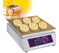 HTTGDGDH Commercial Electric Griddle Pancake Maker Souffle Maker Dorayaki Baker Muffins Making Machine With Copper Heating Plate For Home Kitchen Restaurant Bakery Snack Bar,