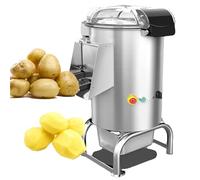 HTTGDGDH Electric Automatic Potato Peeler, Commercial Vegetable And Fruit Peeler, One-Button Peeling Potato Peeler, Suitable For Carrots, Ginger, Sweet Potatoes, Taro,