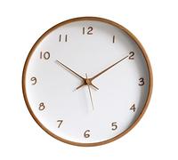 HTTGDGDH Kitchen Decor Bedroom Clock Wall Decoration Mute Wall Clock Living Room Clock Home Wall Clock Modern Minimalist Wall Clock Time Clock,A
