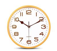 HTTGDGDH Kitchen Decor Living Room Fashion Decoration Wall Clock Silent Clock Bedroom Quartz Clock Study Decoration Wall Clock Time Clock,A