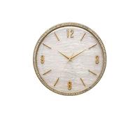 HTTGDGDH Kitchen Decor Modern Light Luxury Wall Clock Brass Fashion Wall Clock Simple Living Room Creative Home Wall Clock Mute Clock Time Clock,A