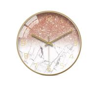 HTTGDGDH Kitchen Decor Modern Minimalist Wall Clock Personality Light Luxury Decoration Wall Clock Bedroom Living Room Mute Fashion Wall Clock Time Clock,A-10INCH
