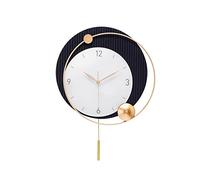 HTTGDGDH Kitchen Decor Mute Wall Clock Living Room Home Fashion Creative Clock Wall Wall Clock Wall Decoration Bedroom Wall Clock Time Clock,A