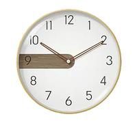 HTTGDGDH Kitchen Decor Wall Clock Silent Battery Operated Round Wall Clock Easy To Read For Home/Kitchen/Office/Classroom/School Clock Time Clock,A Gold-12inch