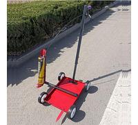 HTTGDGDH Line Marking Machine with Wheels,Floor Line Marker,Sports Pitches Court Marking,Marking Tools,for Schools Sports Surfaces Industrial Marking