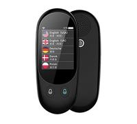 HTTGDGDH Smart Instant Voice Photo Scanning Translator 2.4 Inch Touch Sn Wifi Rt Offline Portable Multi-Language Translation Needed Efficency Needed Hopeful Vision,