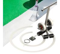 HTTGDGDH Striping Line Marking Machine,Line Striping Machines Masking Tape Marking Equipment Tape Pasting Machine for Basketball Courts,Road Warning and Parking Space,55~80cm