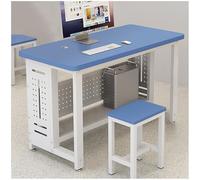 HTTGDGDH Study Desk Office Desks Computer Desk Teachers Desks Study Table Spacious Desktop Single/Double Suitable For Training Rooms, Schools, Office Paper, And Home Use,B-80x60cm/31.5x23.62in