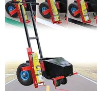 HTTGDGDH Wheel Transfer Line Marking Machine,Road Marking Machine,4 Wheel Applicator,Width Adjustment Adjusted 4-18cm,Athletic Field Marking Machine,Paint Line Striping Equipment,Factory,Workshop