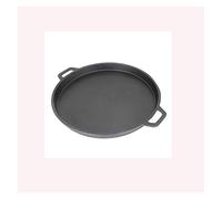 HTTGDGDH Wok Pan Pan Double Ear Pan-Frying Pan Breakfast Frying Pan Cast Iron Suitable For A Variety Of Stoves Large Baking Pans Large Iron Plates