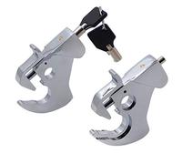 HTTMT- Detachable Locking Latch Kit Compatible with Touring Sissy Bar Luggage Rack 1984-2020 [P/N: MT502-003-RLS01-CD]