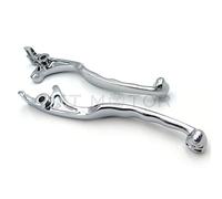 HTTMT MT241-010- Chrome Brake Clutch Skull Hand Levers Compatible with Kawasaki Vulcan 1500 1600 2003-2008