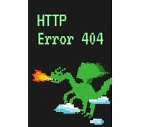 HTTP Error 404: Retro video gaming notebook gift for gamers, teenage boys and cool kids for school, college or work