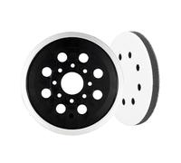 HTTYHT 125mm Sander Backing Pad for Bosch PEX 220 A GEX 125-1 AE PEX 220 AE Skil 7402/7490 8-Hole Replacement Sanding Pad with Hook & Loop & Cushion Bosch Accessories for Random Orbital Sander