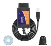 HTTYHT FORScan OBD2 Adapter OBDII Diagnostic for Windows OBD2 Scanner USB Adapter with MS-CAN/HS-CAN Switch OBD2 Diagnostic Car Coding Tool for Ford Lincoln Mazda Mercury Series Vehicles