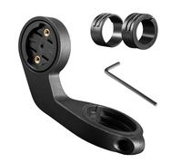 HTTYHT Out Front Bike Mount Compatible with Garmin Edge 530 540 520 510 500 200 130 20 25 800 810 820 830 810 1000 1040 1030 Plus iGPSPORT XOSS G/G+ GPS Computer Road MTB Cycling Handlebar Holder
