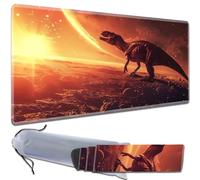HTTYYTRYT for MTG Playmat Non-Slip Rubber Play Mat with Storage Bag Combination, Ideal for Card Game Lovers TCG Play Mat, Dinosaur