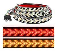 HTU 39" LED Tailgate Light Bar Strip, LED Tail Light Strip with Brake/Turn Signals, Waterproof Rear Lamp Bar for Pickup Trucks SUV RV Van