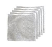 HTU 5/10/20Pcs Multifunctional Non-Scratch Wire Dishcloth Double Layer Non-Scratch Wire Dishcloth Wire Dishwashing Rags for Wet and Dry Scrubs & Cleans for Sinks Counters Stove Tops