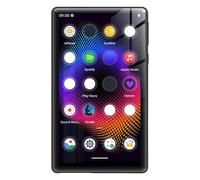 HTU 64GB MP3 Player with BT and WiFi for Aldult Travel Gym, MP4 Music Player, 5in Touch Screen Support Spotify, 2500mAh Long Battery Life, TF Card Support: Maximum 256GB-without TF Card-Black