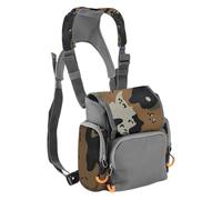 HTU Binocular Harness Chest Pack with Rangefinder Pouch for (Multicolor)