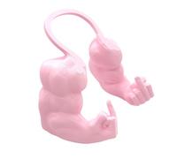 HTU Cat Muscle Arm 3D Printed Neck Arm with Muscle Pet Cosplay Costume (Pink L) (L Pink)