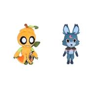 HTU Dandy'S World Plush Toy, Stuffed Animal Soft and Cuddly Collectible Plushies Plush Doll Room Decoration for Kid Fans Adorable Dandy World Plush Birthday Presents And Stocking Stuffers -F-2PCS