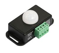 HTU DC 12V 24V 6A IR Infrared Detector Light Switch Module Automatic Adjust Infrared PIR Motion Sensor Detector Switch for LED Strip Light