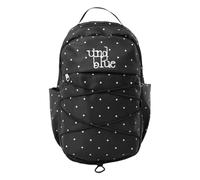 HTU Drawstring Polka Dot Backpacks Large Laptop Backpack Cute Travel Casual Backpack Y2K for Teens Girls Students Daily Use Shopping (Black)