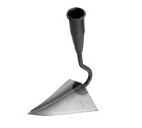 HTU Farm Tools Hoes Small Tip Hoe Agricultural Land Turning Loose Soil Hoe Hand Plow/Manual Plough Rake Hoe Agricultural Farming Equipment