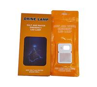 HTU LED Salt Water Emergency Lamp Waterproof Portable Energy Saving Lamp Reusable Travel Supplies for Car Outdoor Beach