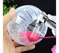 HTU Mice Running Ball Hamster Exercise Small Pet Funny (Blue 10cm)