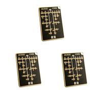 HTU Morse Code Trainer Card Pro, Morse Code Card, PCB Style Encryption Language Training Cards with Interactive Signal Buttons for Adult Telegraph Practice Radio Enthusiasts-3pcs