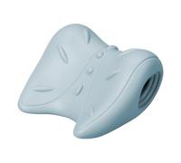 HTU Neck Shoulder Stretcher Cervical Traction Device Spine Relax Pillows (Blue)