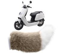HTU Remote Control Electric Car Tail, Cute Car Decoration Tails, Rechargeable Plush Animal Moving Tail with Remote Control for Auto Trunk Bumpe Outing Social Occasions-Brown