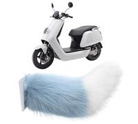 HTU Remote Control Electric Car Tail, Cute Car Decoration Tails, Rechargeable Plush Animal Moving Tail with Remote Control for Auto Trunk Bumpe Outing Social Occasions-Blue