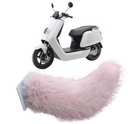 HTU Remote Control Electric Car Tail, Cute Car Decoration Tails, Rechargeable Plush Animal Moving Tail with Remote Control for Auto Trunk Bumpe Outing Social Occasions-All Pink