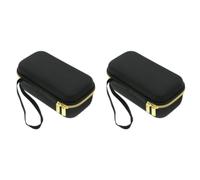HTU Scratchproof Protective Case Compatable with Xiaomi C BT Speaker, Waterproof Portable Speaker Shell Zipper Closure Shockproof Storage Organizer for Camping Travel Hiking Carrying-2PCS