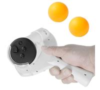 HTU Table Tennis Paddle Grip Handle for Quest 3 Controller - Enhance Eleven Table Tennis Gaming Experience