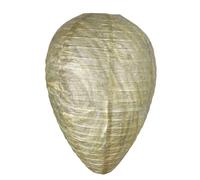 HTU Wasp Nest Decoy Paper Hanging Wasp Deterrent Safe Fake Wasp Nest for Wasps Hornets Yellow Jackets for Outdoor Garden Backyard Patio