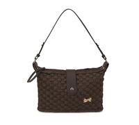 HTU Women Straw Rattan Shoulder Bags Large Capacity Summer Underarm Purses Natural Woven Handbag for Travel Shopping Work Daily Use (Black)